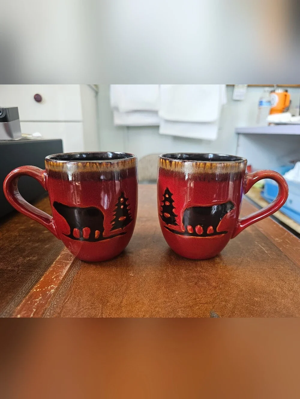Woodland Collection Bear Mugs